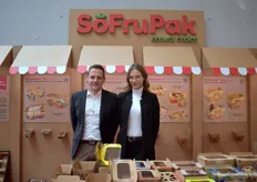Bartek Suska and Natalie Kedziora from SoFruPak.